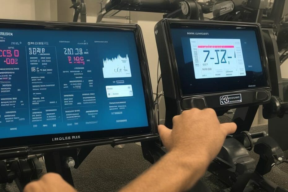 Rowing Machine Monitor