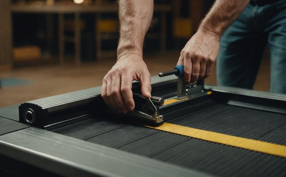 diy treadmill belt installation