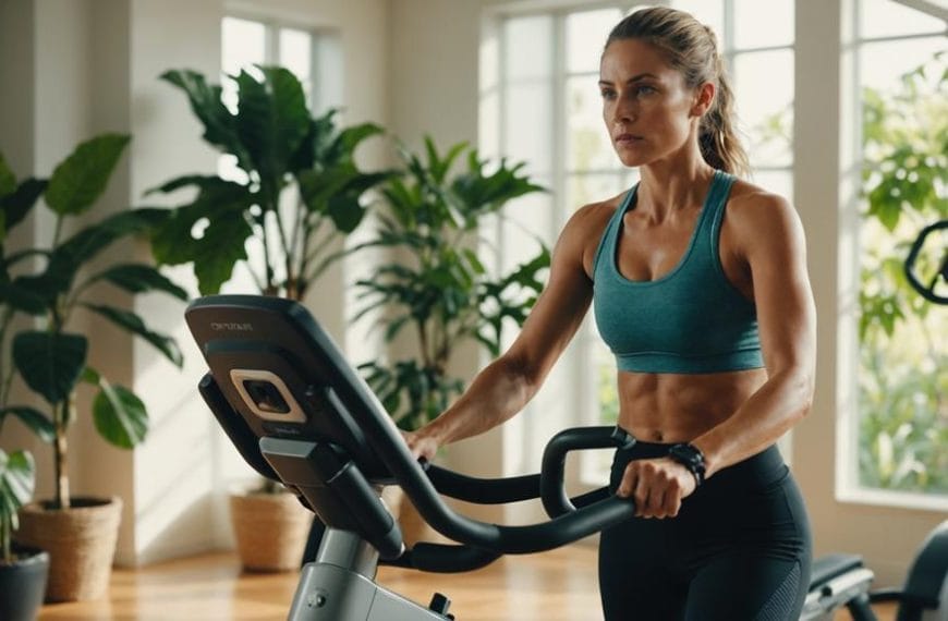 gentle elliptical exercise routine