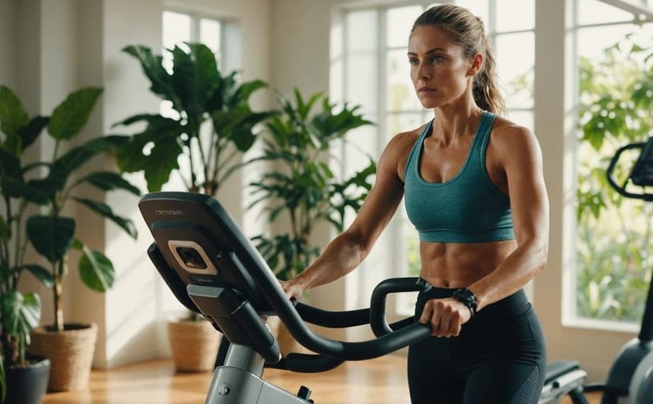 gentle elliptical exercise routine