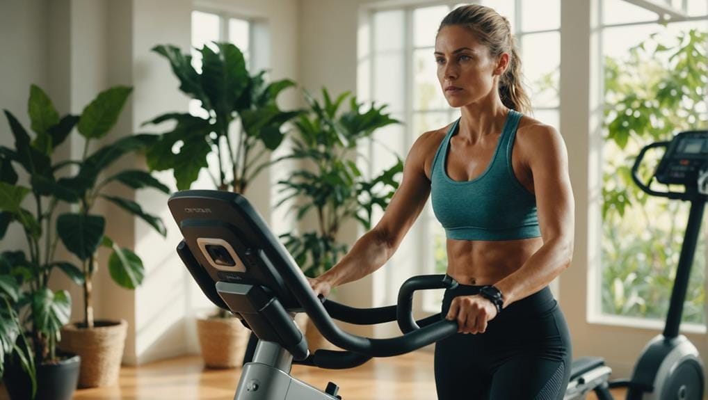 gentle elliptical exercise routine