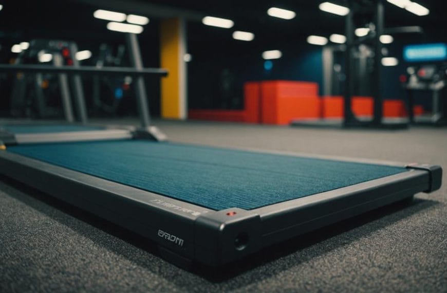 protecting floors with mats