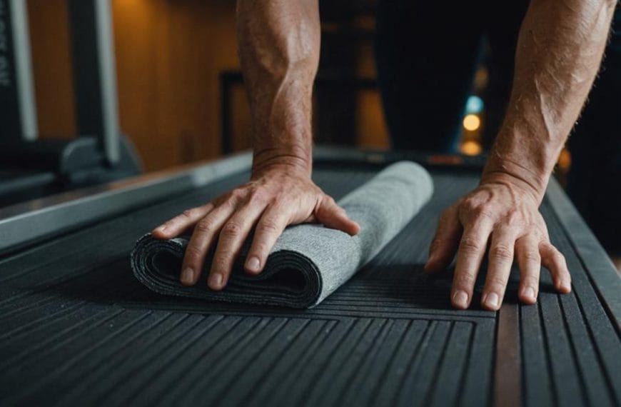 treadmill maintenance involves cleaning