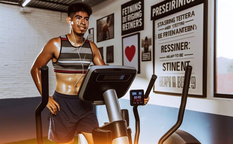 beginner friendly elliptical workouts