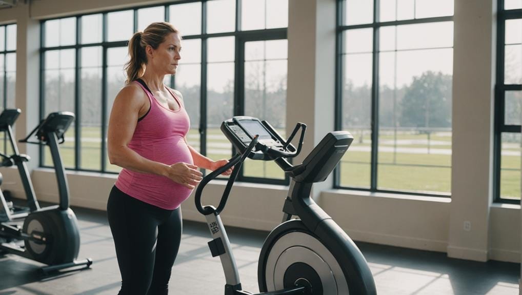 pregnancy safe elliptical exercises