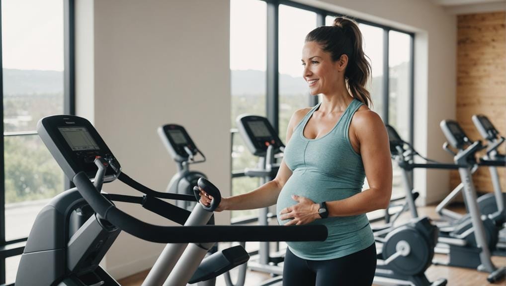 pregnant women s elliptical workouts