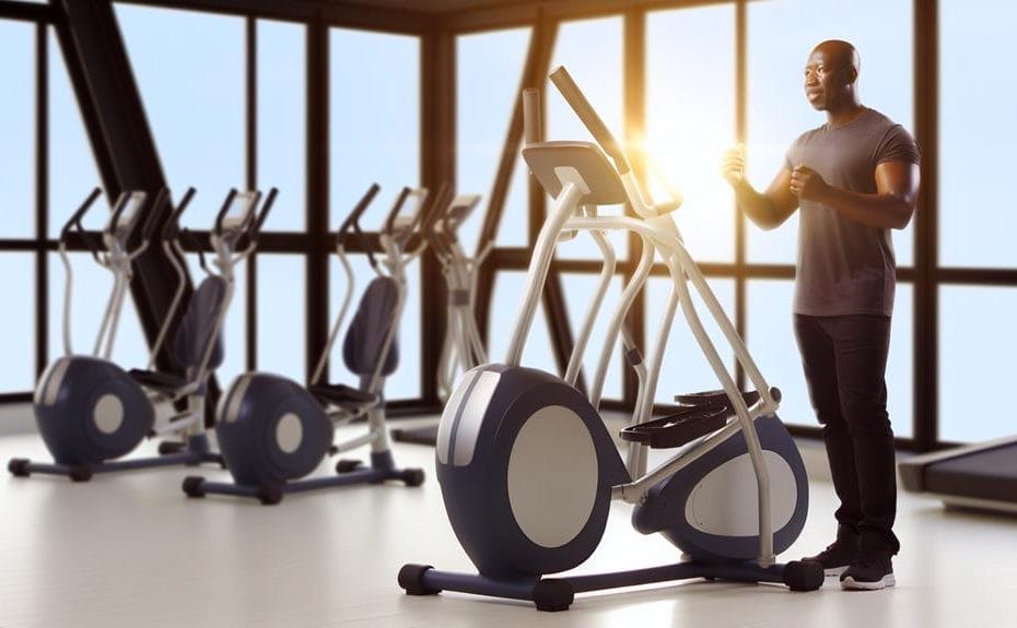 safe elliptical workout option